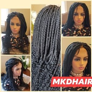 YARN CURLY TWISTS BRAIDS WIG